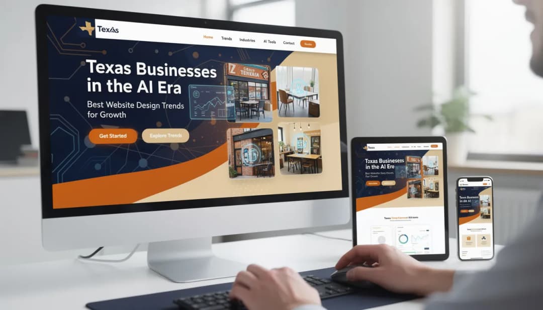 Best Website Design Trends for Texas Businesses in the AI Era